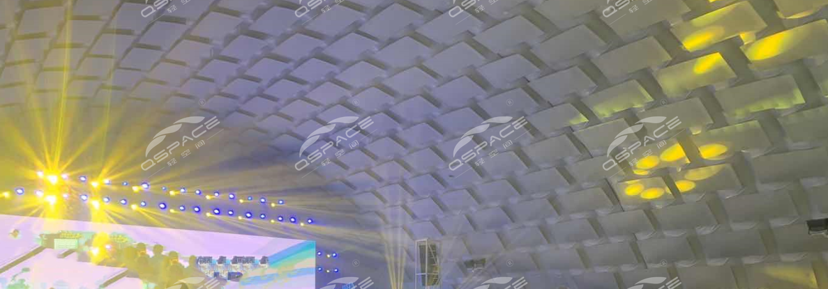 多功能声学气膜馆内景图 多功能声学气膜馆内景图