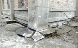 传统建筑中不均匀沉降引起墙体裂缝、主体变形