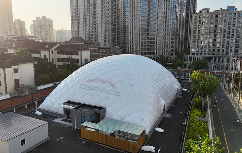 上海市六十中学多功能声学气膜馆