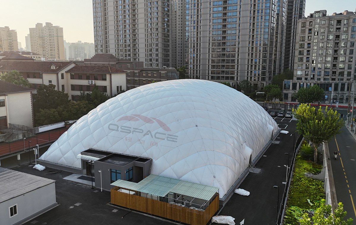 上海市六十中学多功能声学气膜馆
