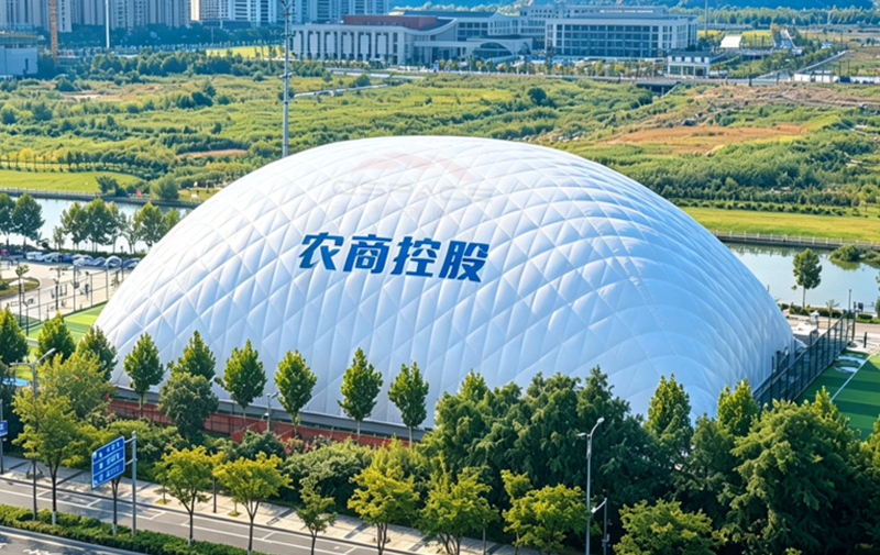 从基础到穹顶：一座气膜运动馆的诞生