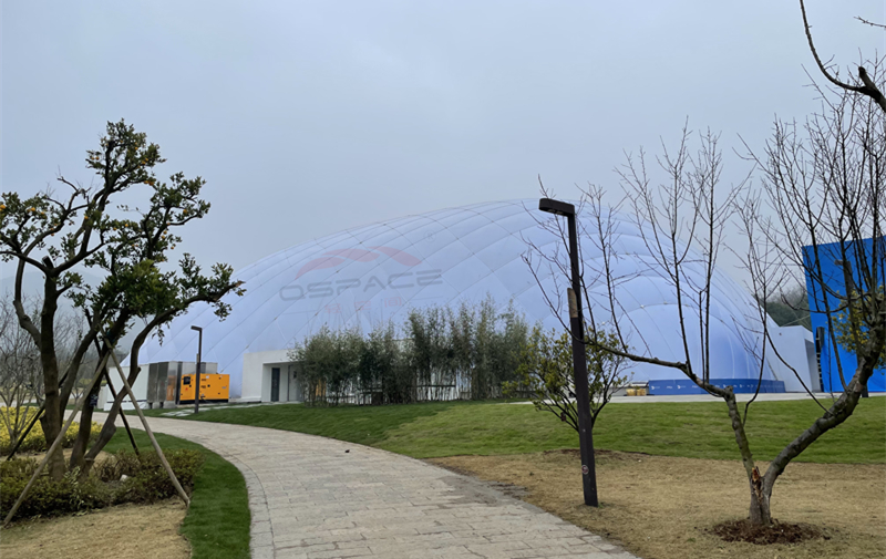 全民健身公园气膜馆：让运动成为城市公园的新风景