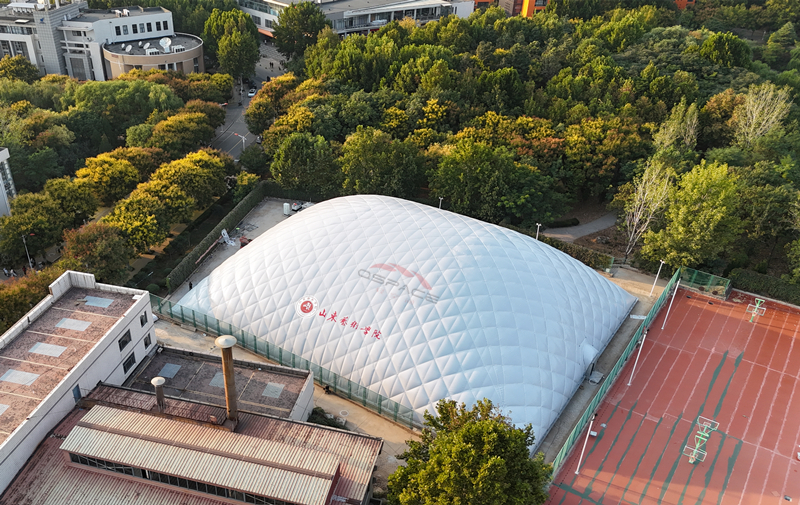 山东艺术学院气膜体育馆：一所高校为何选择气膜方案
