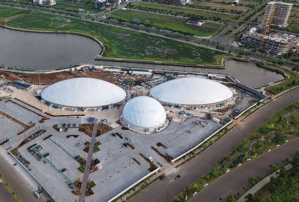 印尼雅加达spike airdome球幕展览馆